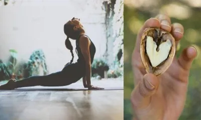 why yoga and walnuts are a power packed combination