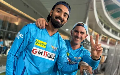  we are very lucky to have kl rahul as our captain   lsg coach justin langer