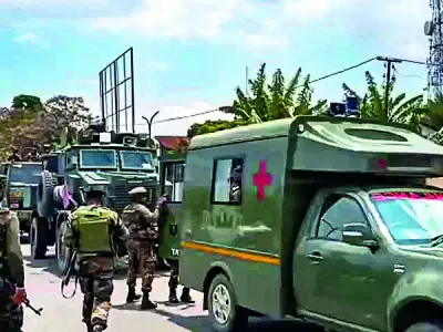 manipur  curfew partially relaxed in churachandpur for few hours today