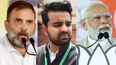  they needed alliance  wanted power   rahul gandhi alleges pm modi let prajwal revenna go to germany