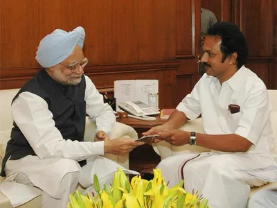  thanks for your remarkable service      mk stalin as manmohan singh retires from rajya sabha