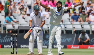  he doesn t go cold  a mighty guy   aakash chopra praises bumrah following win over south africa