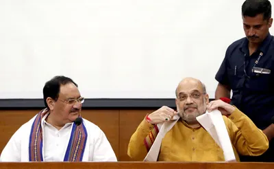 chhattisgarh assembly polls  nadda  amit shah hold meeting with leaders of state bjp core group