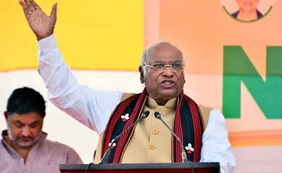  pm did not implement even one of his electoral promises   mallikarjun kharge