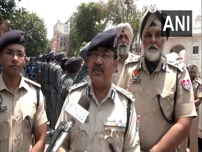 punjab  security tightened in amritsar ahead of operation bluestar anniversary