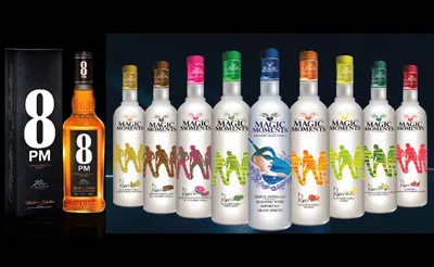 radico khaitan celebrates sales milestones for magic moments vodka and 8pm premium black whisky