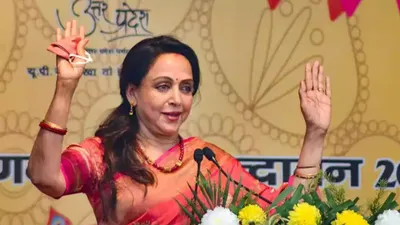  lot of work has to be done in next five years      bjp candidate hema malini
