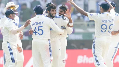 bumrah  ashwin help india level series with 106 run win over england i n 2nd test