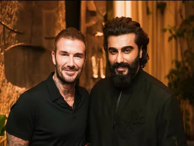 arjun kapoor reacts to trolls claiming he faked his height while posing with david beckham