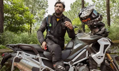 amit sadh unveils teaser of his upcoming film  motorcycle saved my life 