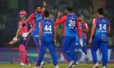 ipl 2024  dc keep playoffs hope alive with 20 run win over rr