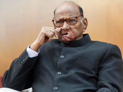 sharad pawar s ncp files complaint against shiv sena  bjp for violating model code of conduct