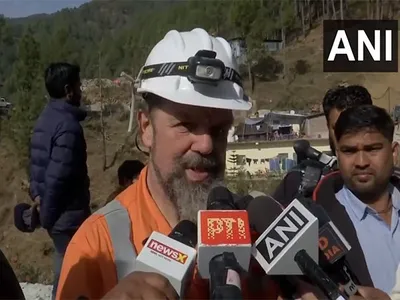 arnold dix calls tunnel collapse in uttarkashi  unusual occurrence   suggests investigation