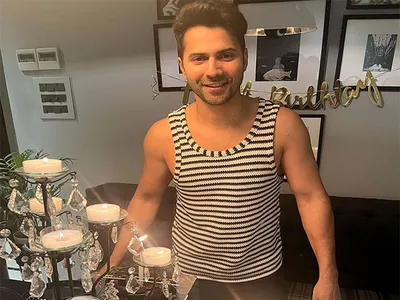 varun dhawan gives glimpse of his 37th birthday celebration  expresses excitement for new movie