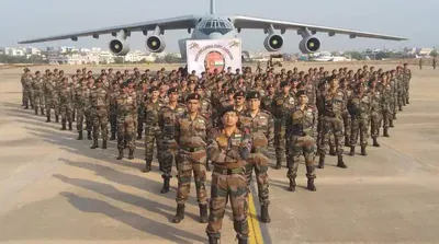  nabh shakti   indian army  air force participate in joint training exercise