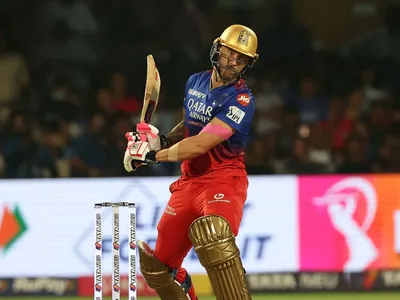  the wicket was two paced  our batters struggled     rcb skipper faf following loss to kkr
