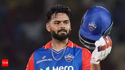 delhi capitals receive major blow in race for ipl playoffs  rishabh pant suspended for one match