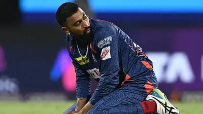  i completely take blame      lsg s krunal pandya after loss to mi