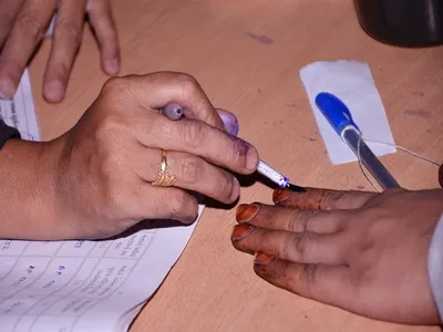 lok sabha polls 2024  madhya pradesh records 46 50  voter turnout till 3 pm
