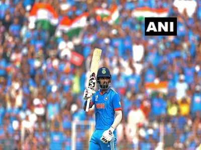 kl rahul becomes first indian player to complete 400  runs at no 5 in single edition of cwc