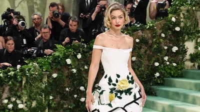 gigi hadid stuns in old hollywood glamour at the met gala 2024