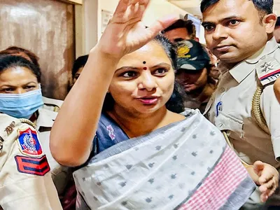  we have already examined k kavitha on april 6 in excise case   cbi to delhi court