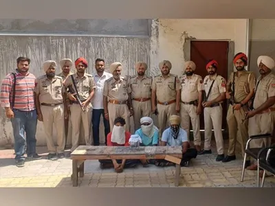 punjab  three arrested in killing of gangster jarnail singh in amritsar