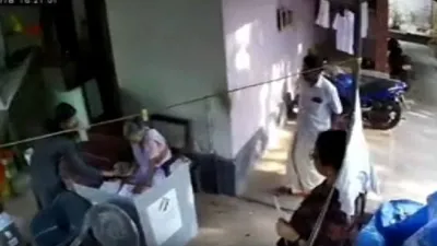 kerala  polling officials suspended for  failing to maintain secrecy  during home voting in kannur