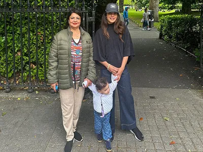 priyanka chopra relishes family time with daughter malti marie and mom in ireland post  heads of state  wrap