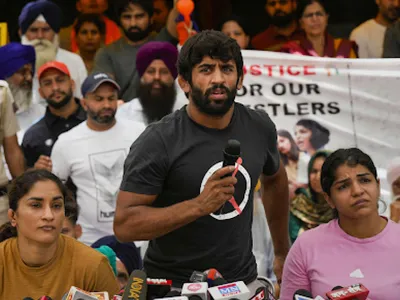  wrestlers ready for narco test  under supervision of sc   bajrang punia