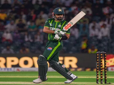  new kit  same ambition      pakistan stars pose in t20 wc 2024 jersey
