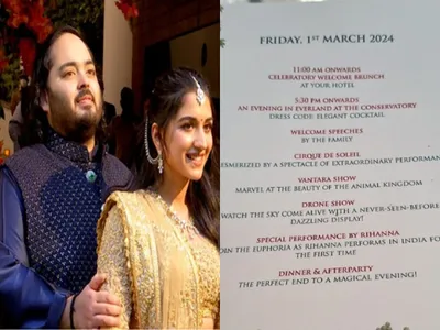 rihanna s performance to drone show  here s a lowdown on anant radhika s pre wedding festivities on day 1