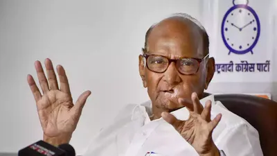  never happened before     sharad pawar after losing ncp party name  symbol