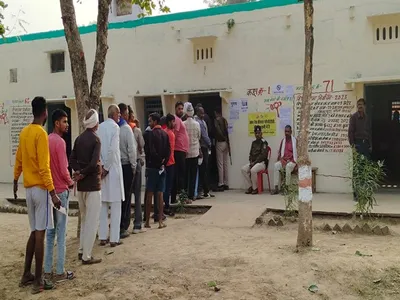 madhya pradesh assembly polls  re polling begins at polling booth in bhind s ater constituency