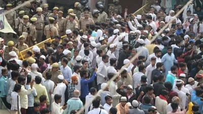mukhtar ansari laid to rest in ghazipur  amid tight security