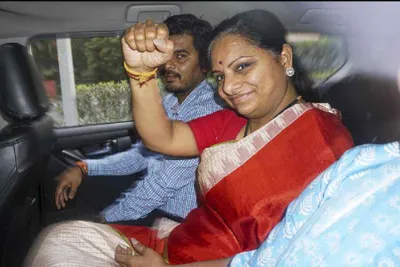 excise case  delhi court issues notice to cbi on brs leader k kavitha s bail