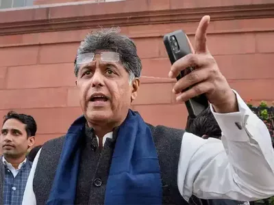  central government is nervous   says congress  manish tewari on  white paper  in budget session