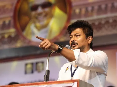  totally absurd      udhayanidhi stalin slams amit shah over  hindi is the uniting force of india  remark