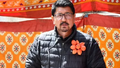 ls polls  bjp announces tashi gyalson as new candidate for ladakh seat
