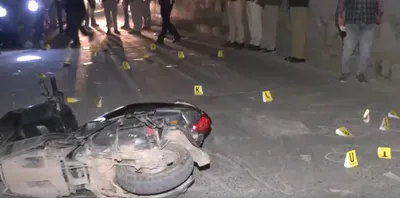 new delhi  three wanted sharpshooters shot in encounter
