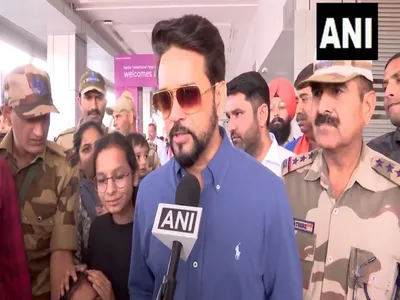 union minister anurag thakur hopeful of india  creating history  in world cup final