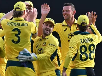 australia thumps wi in 1000th odi  becomes second team after india to reach milestone
