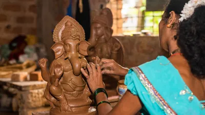 ganesh chaturthi  hyderabad sees high demand for different models of ganpati idols