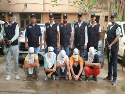 haryana  five including two members of lawrence bishnoi gang arrested