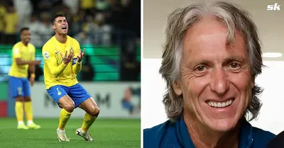  natural for him to lose his mental  emotional side   jorge jesus reacts to ronaldo s red card