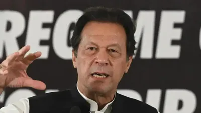 pakistan elections  imran khan casts vote through postal ballot