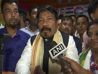  people will give a befitting reply to congress   assam minister atul bora