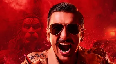 a glance at ranveer s  simmba  look from rohit shetty s  singham again 