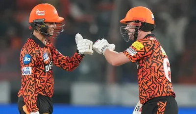  if you get the ball      abhishek sharma reveals heinrich klaasen s advice in srh s historic outing against mi