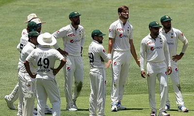 pakistan fined for slow over rate during 1st test in perth